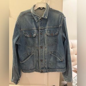 Distressed Denim Jacket